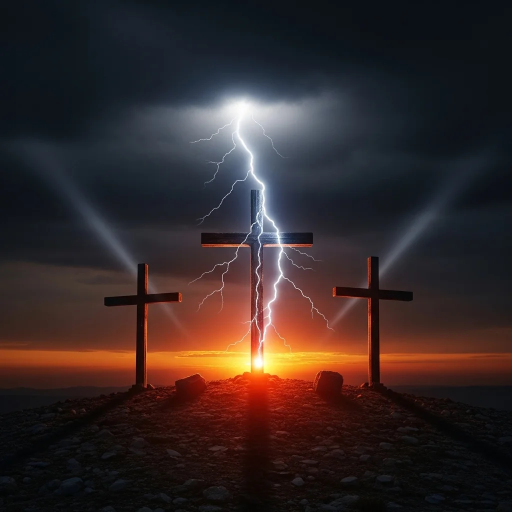கல்வாரி கவிதை தமிழ் – calvary cross image